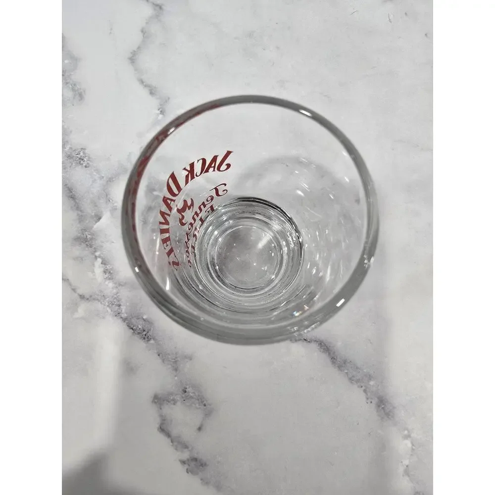 Jack Daniel’s Tennessee Fire Shot Glass – Libbey USA – Red – Collectible